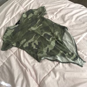 Army style bodysuit